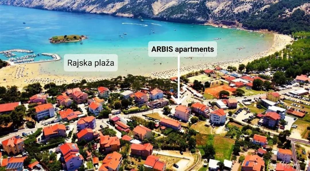 Apartments Arbis Lopar Dış mekan fotoğraf